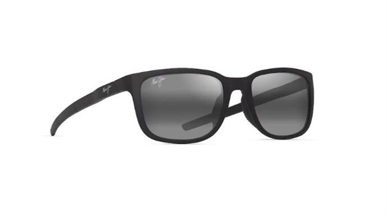 Sunglasses Maui Jim Man AKALAGREY AKALA MATTE BLACK - AKALAGREY AKALA MATTE BLACK